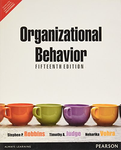 Organizational Behavior 15th By Stephen P. Robbins (International Economy Edition)