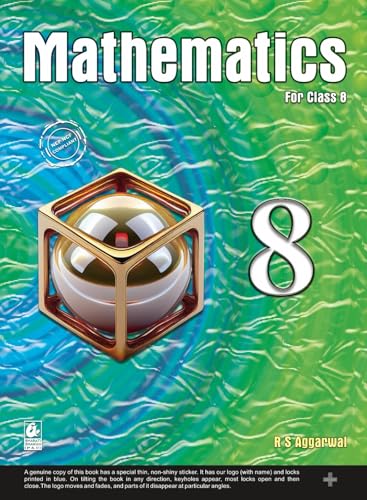 Mathematics for Class 8 - CBSE - by R.S. Aggarwal Examination