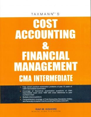 Cost Accounting and Financial Management- CMA Intermediate