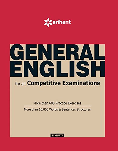 General English for All Competitive Examinations [Paperback]