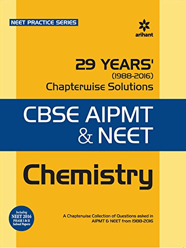 29 Years Chemistry Chapterwise Solutions for CBSE AIPMT & NEET