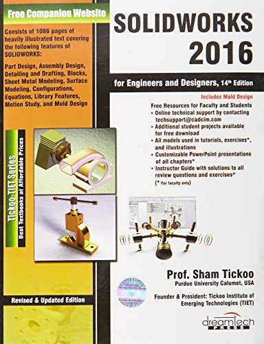 Solidworks 2016 For Engineers And Designers, 14Th Edn