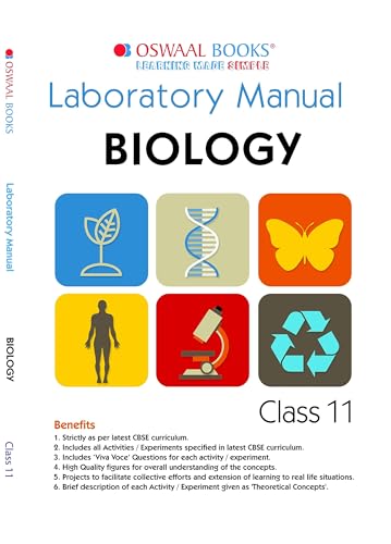 Oswaal CBSE Laboratory Manual for Class 11 Biology [Paperback]