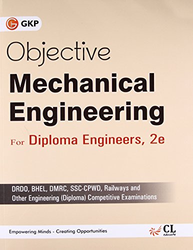 OBJ. MECHANICAL ENGG. FOR DIPLOMA ENGG,.2016