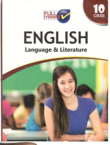 Full marks English (Language & Literature) Class 10 CBSE [Paperback] [Jan 01, 2017] by Rajeev Kumar (Author)
