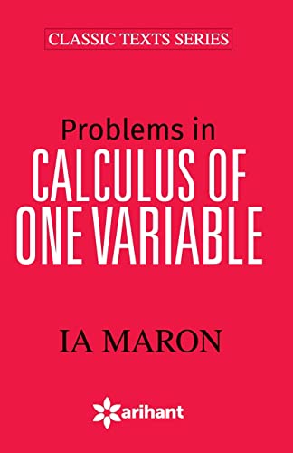 Calculus of One Variable