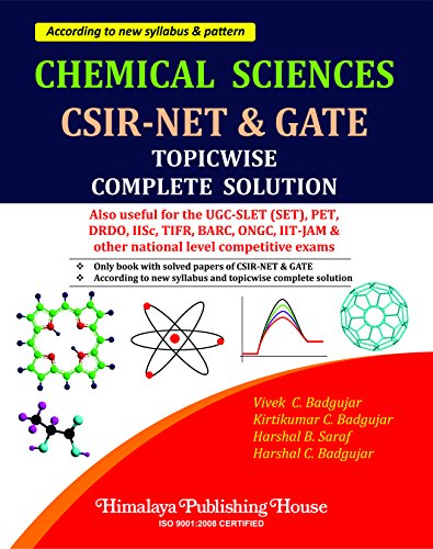Chemical Sciences CSIR- NET & GATE Topicwise Complete Solution