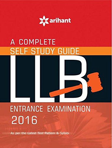 A Complete Self Study Guide for LLB Entrance Exam 2016 (Old Edition)