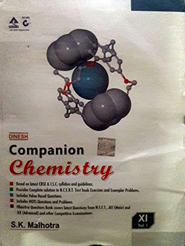 DINESH COMPANION CHEMISTRY CLASS 11 VOL I OR II (2017)