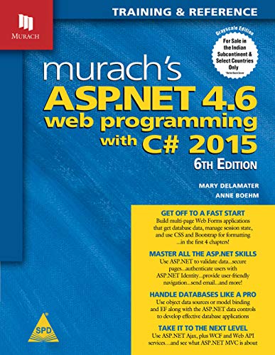 Murachs ASP.NET 4.6 Web Programming with C#