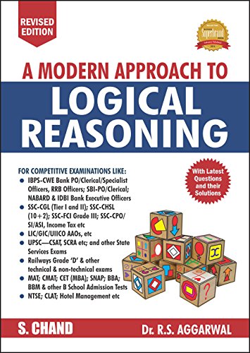 A Modern Approach to Logical Reasoning (R.S. Aggarwal)