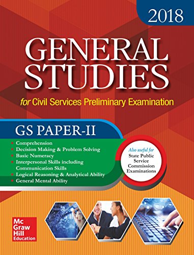 GENERAL STUDIES FOR CIVIL SERVICES PAER-II 2018