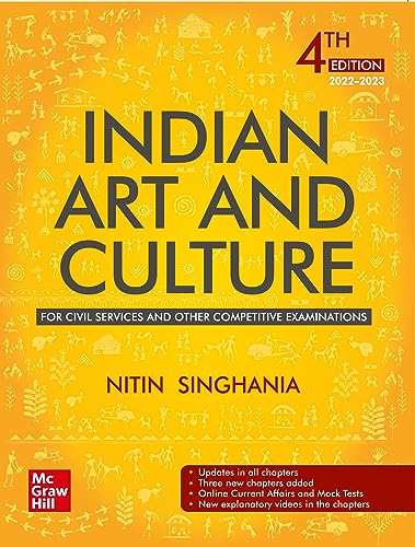 Indian Art and Culture for Civil Services and other Competitive Examinations | 4th Edition