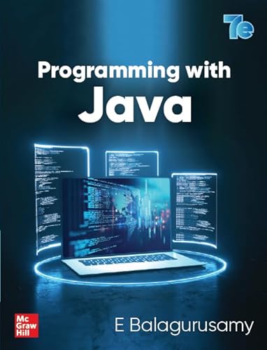 Programming with Java | 7th Edition