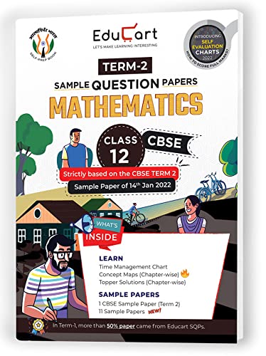 Educart Mathematics CBSE Term 2 Class 12 Sample Papers