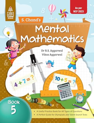 S Chand Mental Mathematics Class 5 - by Dr R.S. Aggarwal, Vikas Aggarwal (2025-26 Examination)