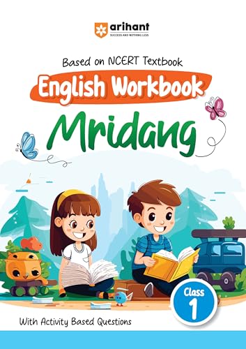 Arihant Based on NCERT Textbook English Workbook Mridang for Class 1 | With Activity Based Questions