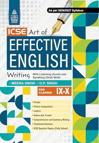 S Chand ISC Art of Effective English Writing for Classes IX & X
