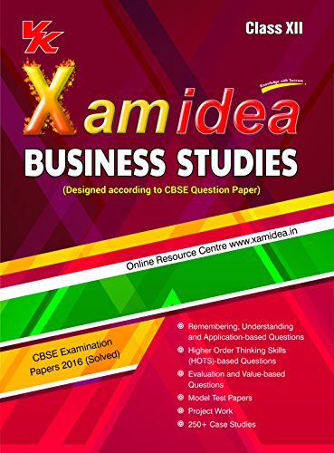 Xam Idea Business Studies Class 12