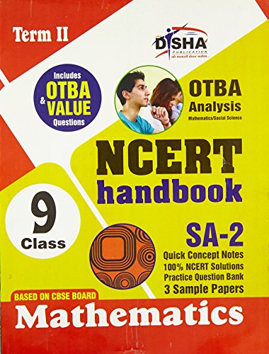 Ncert Handbook Term 2: Mathematics Class 9 (Otba + Value Questions)