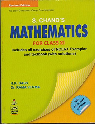 S. Chandâ€™s Mathematics For Class XI