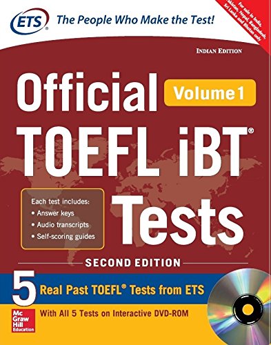 OFFICIAL TOFEL IBT TEST VOL-1 2/ED W/DVD