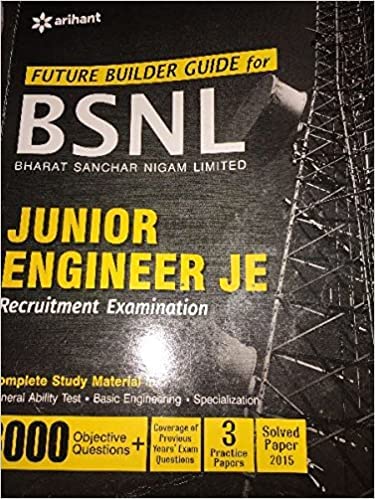 BSNL Junior Engineer Recruitment Exam 2016