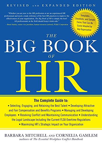 The Big Book of HR (New Edition) [Paperback] Barbara Mitchell