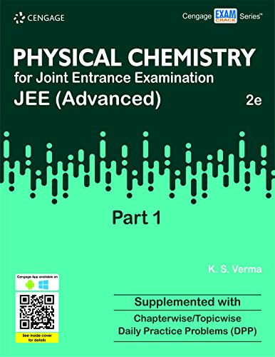 PHYSICAL CHEMISTRY FOR JEE (ADVANCED) : PART-I 2/ED [Paperback] VERMA