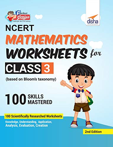 Disha Perfect Genius NCERT Mathematics Worksheets for Class 3 (based on Bloom's taxonomy) 2nd Edition