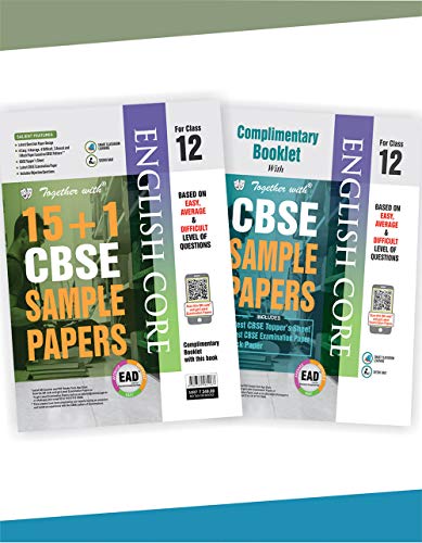 CBSE English Core Sample Papers for Class 12th (2020 Board Examination)
