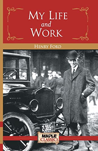 My Life and Work [Paperback] Henry Ford