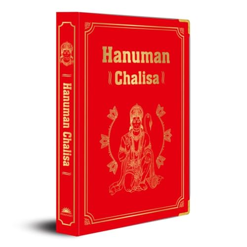 Hanuman Chalisa by Shubha Vilas (Deluxe Silk Hardbound) – Devotional | Lord Hanuman | Spirituality | A Journey of Faith and Devotion | Prayer Book | Experience the Power and Blessings of Lord Hanuman