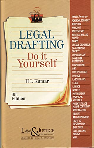 Legal Drafting - Do it Yourself, 6th Edn., 2022 (Reprint)