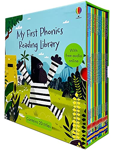 Usborne Phonics Readers 20 Books Collection Box Set (Usborne Phonics Readers 20 Books Collection Box Set)