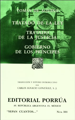 Tratado De La Ley (portada puede variar);Sepan Cuantos (Spanish Edition)