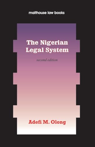 The Nigerian Legal System: An Introduction