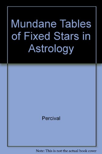 Mundane Tables of Fixed Stars in Astrology