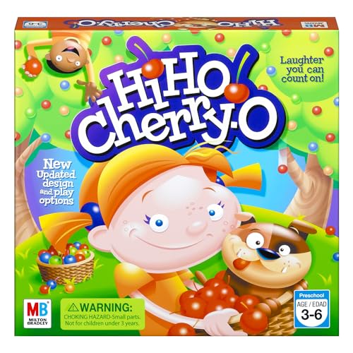 Hi Ho! Cherry-O Board Game for 2 to 4 Players Kids Ages 3 and Up