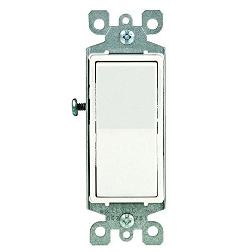 Leviton Mfg M32-5601-2WM 10 Stück Weiß Wohnqualität Decora AC Leiser Schalter