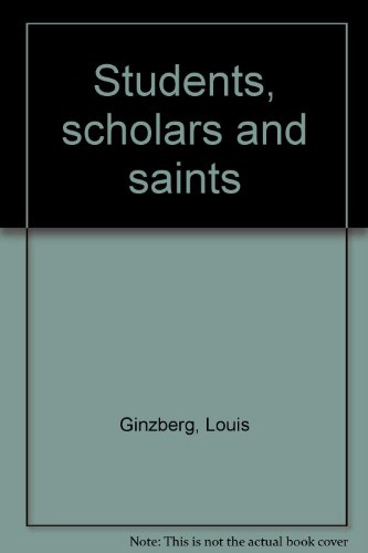 Students, scholars and saints