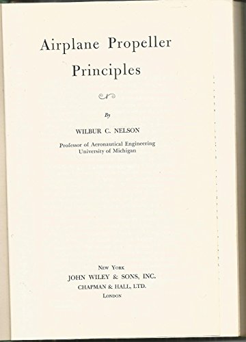 Airplane propeller principles