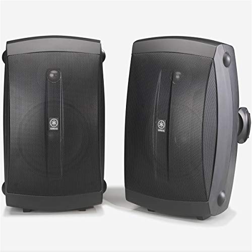 Yamaha NS-AW350B All-Weather Indoor/Outdoor 2-Way Speakers - Black (Pair)