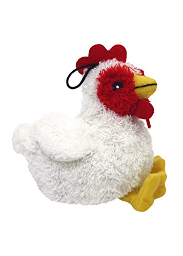 Multipet Look Who's Talking Dog Toy, Chicken, for Small, Medium and Large Breeds