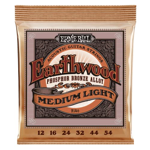 Ernie Ball 2146 Regular Slinky Acoustic Phosphor Bronze String Set (12-54)