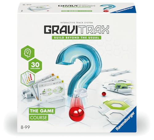 Ravensburger GraviTrax The Game Course - Logikspiel für Kugelbahn Fans, Konstruktionsspielzeug für Kinder ab 8 Jahren
