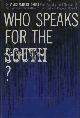 Who Speaks for the South?