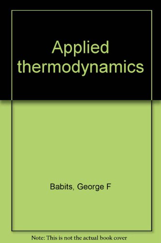 Applied thermodynamics