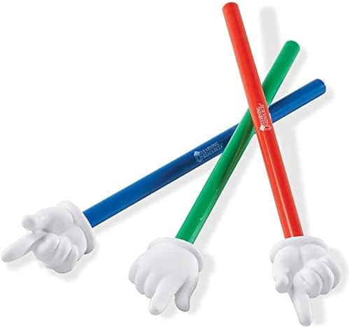 Learning Resources Hand Pointers (Set of 3) - Multicolor