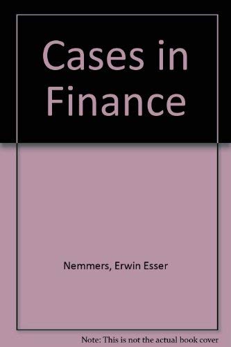 Cases in finance